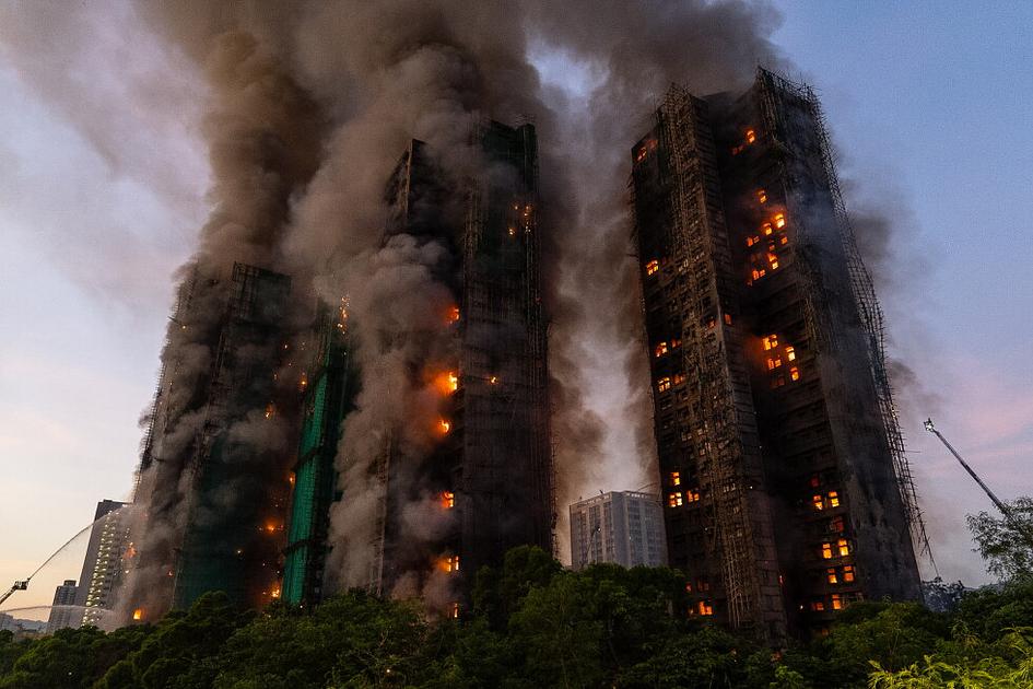 Hong Kong police charge seven individuals and two firms over deadliest fire