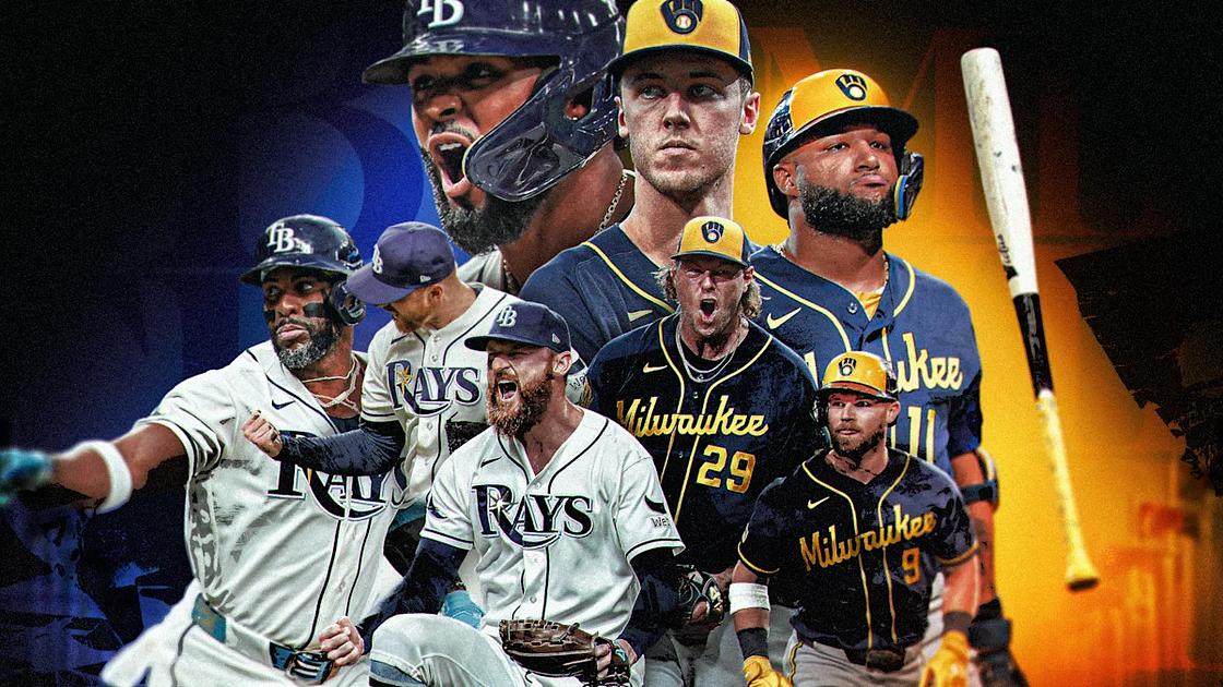Brewers sweep NLCS, set to face Rays in World Series opener