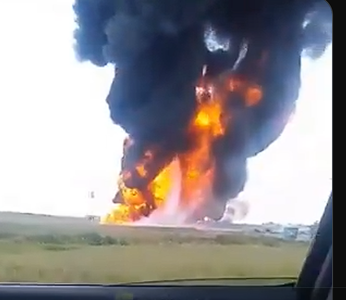 Ukraine launches drone strikes on St. Petersburg and Russian oil depots during SPIEF