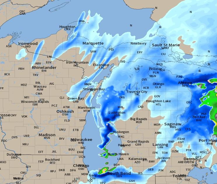 Snowstorm to Conclude Across Michigan and Great Lakes Region by Sunday Afternoon