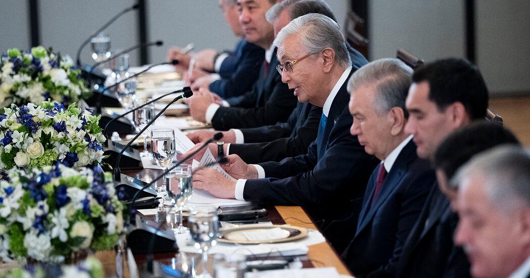 EE.UU. recibe a líderes de Asia Central para fortalecer lazos económicos y de seguridad