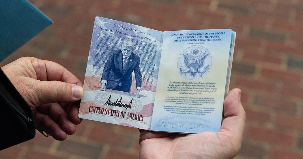 State Department to Issue 250,000 Trump Portrait Passports Nationwide
