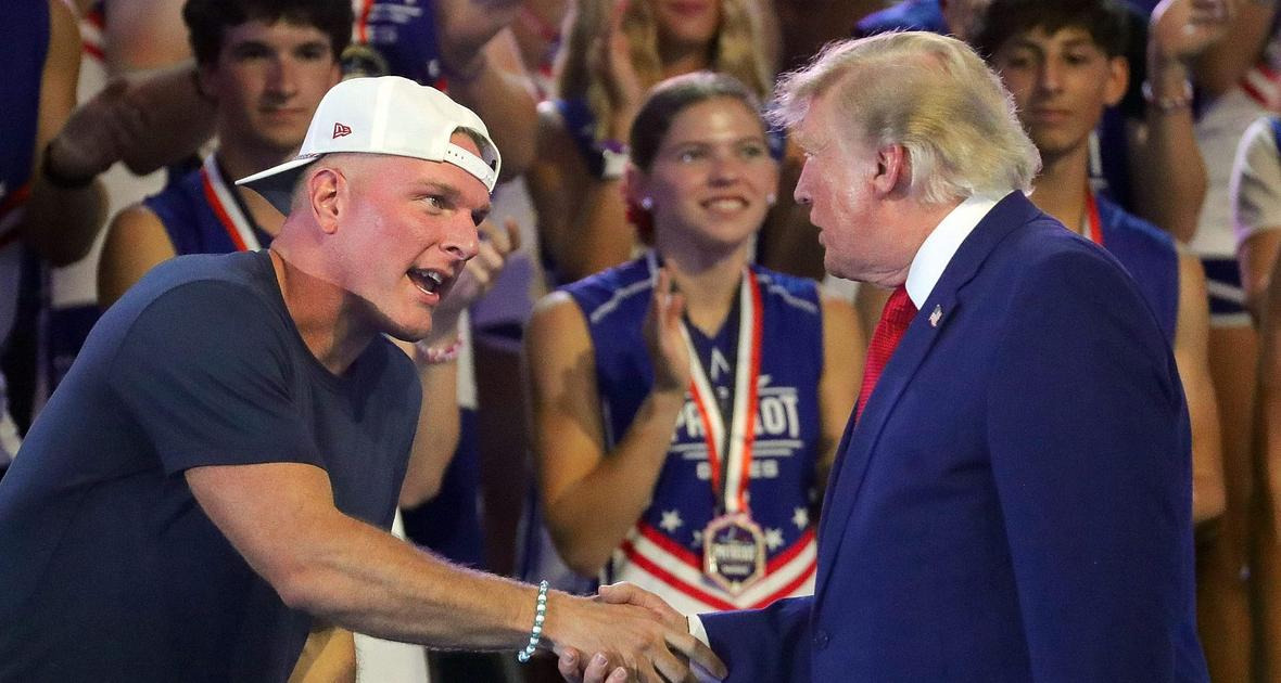 Disney and ESPN leaders join Trump at inaugural Patriot Games in Ohio