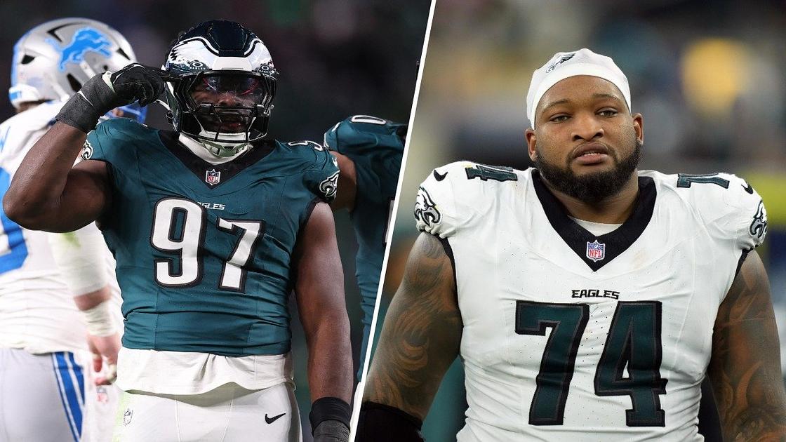 Eagles' Day 11 camp practice marred by injuries, lineup changes and linemen fight
