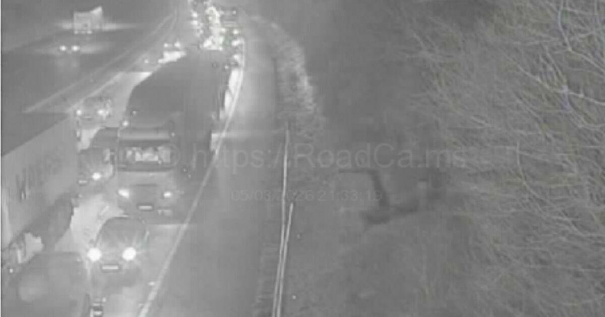 Multi-Vehicle Collision Closes M11 Northbound in Essex