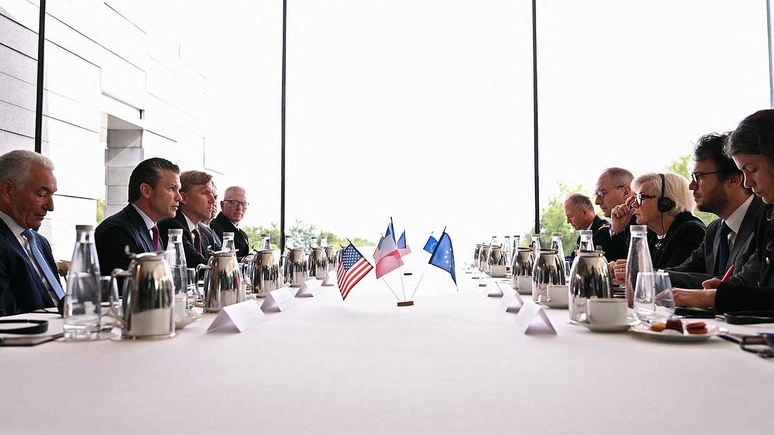 U.S. Defense Secretary Links Migration to Invasion at D-Day Ceremony