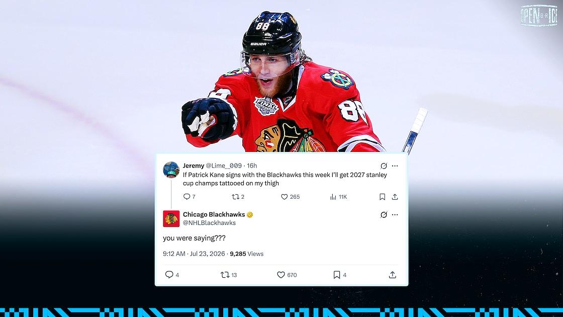 Patrick Kane returns to Chicago Blackhawks on two-year deal after Connor Bedard’s extension