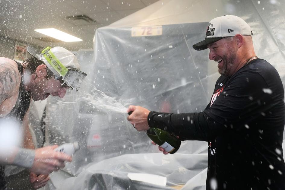 Guardians clinch third straight AL Central title, credit depth