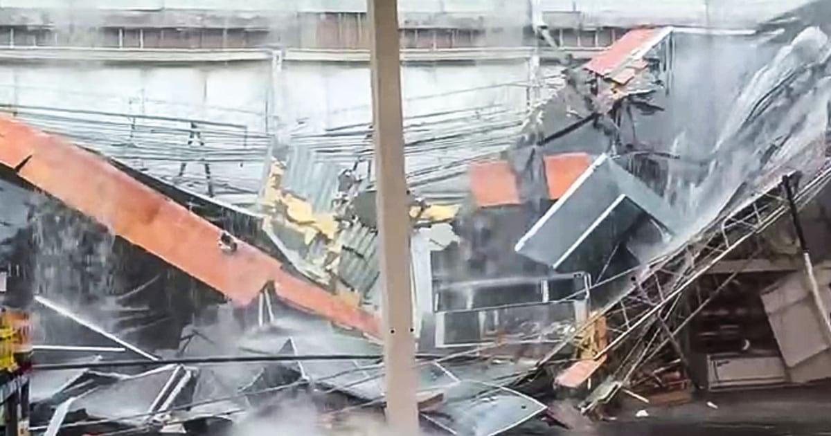 Heavy Rain Triggers Partial Roof Collapse at New Jersey BJ's Wholesale Club