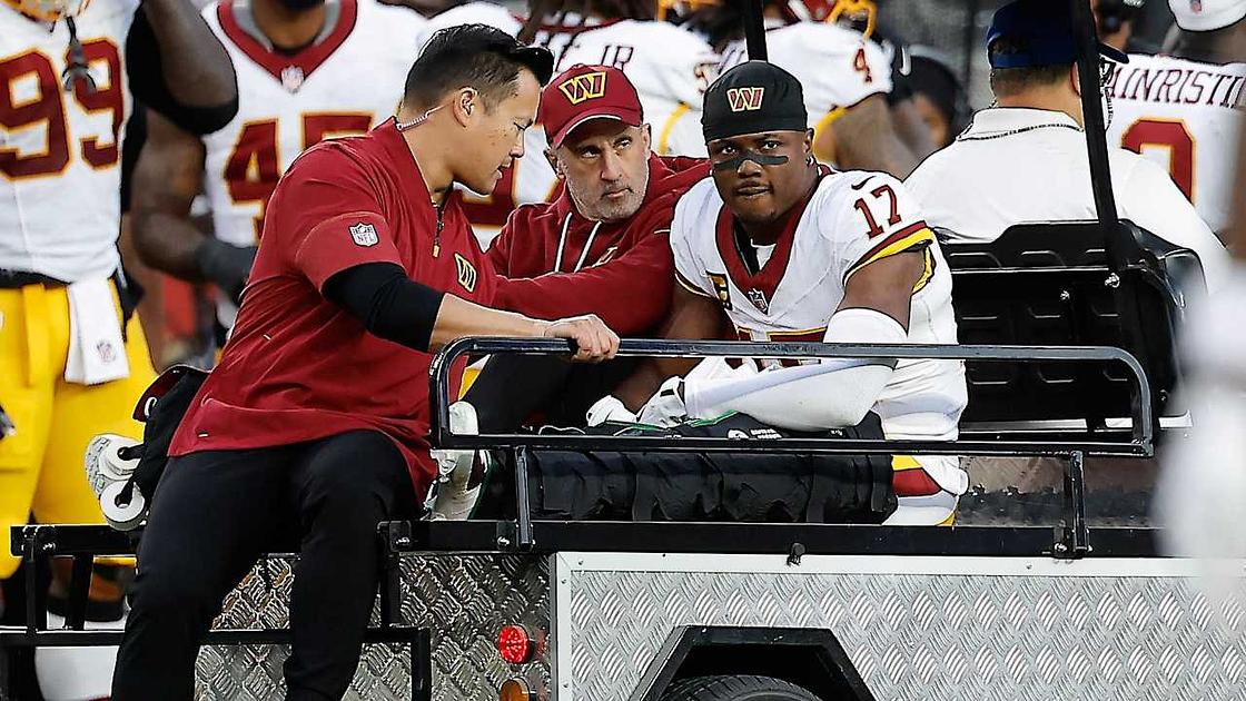 Terry McLaurin ruled out for season with torn patellar tendon