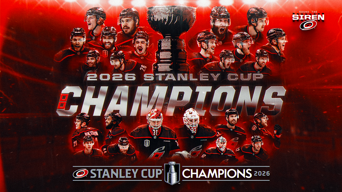 Hurricanes win second Stanley Cup after 3-0 victory over Knights