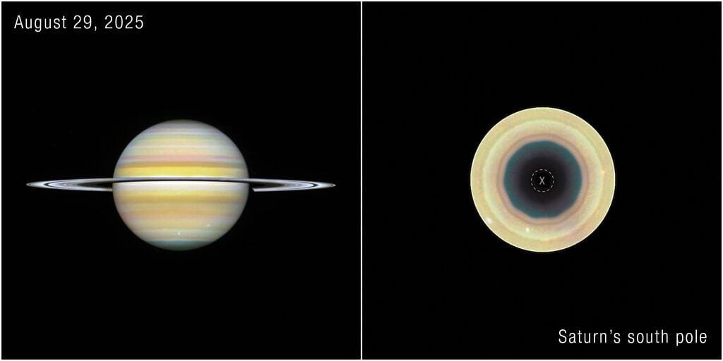 Hubble Confirms Decagonal Jet Stream at Saturn’s South Pole