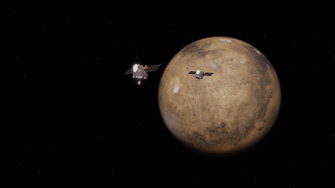 NASA's ESCAPADE Mission Launches to Study Mars' Atmosphere