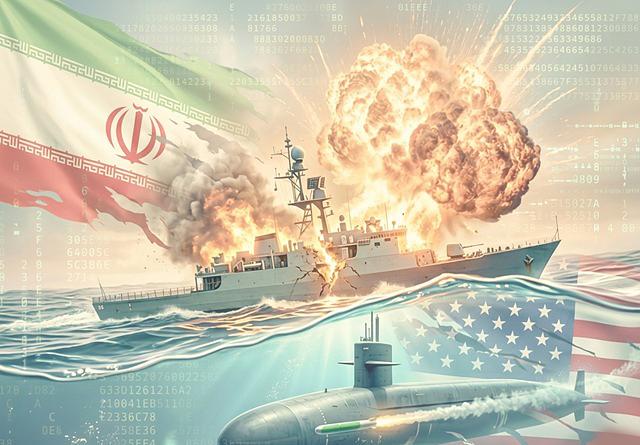 US Submarine Sinks Iranian Warship Near Sri Lanka