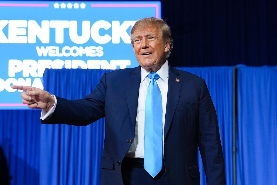 Trump pledges $100 million drug plant investment and critiques aides at Kentucky rally