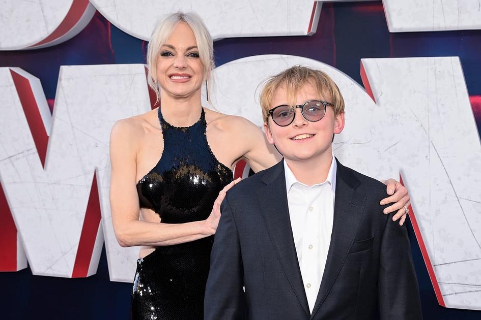 Anna Faris says talks with son Jack on faith and politics are intense