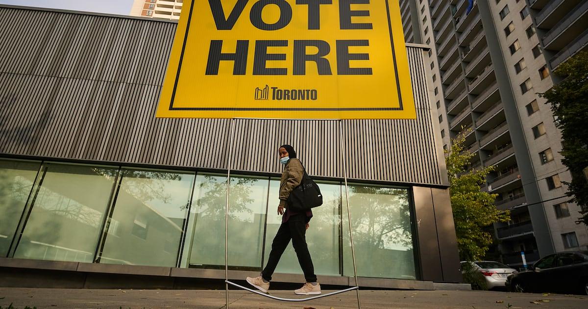 Toronto mayoral race heats up as polls close across Ontario on election day