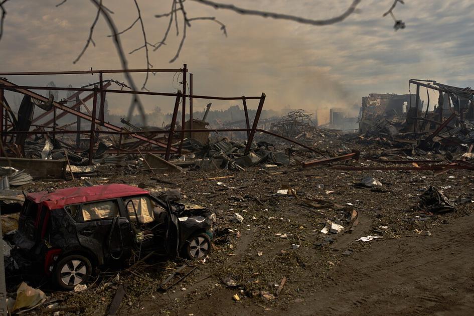 Death toll climbs to 38 after Russian drone strike near Kyiv