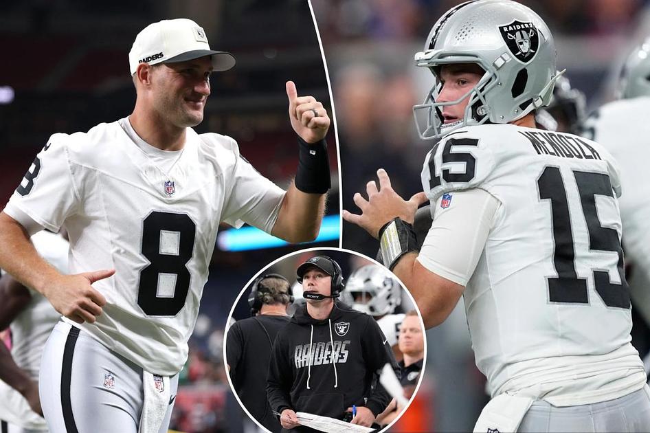 Raiders coach delays QB starter decision ahead of season opener