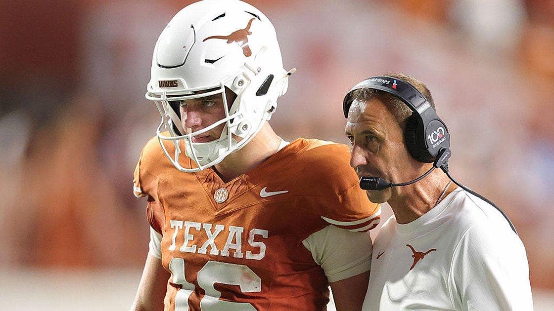 Texas coach urges Arch Manning to step up before Ole Miss game