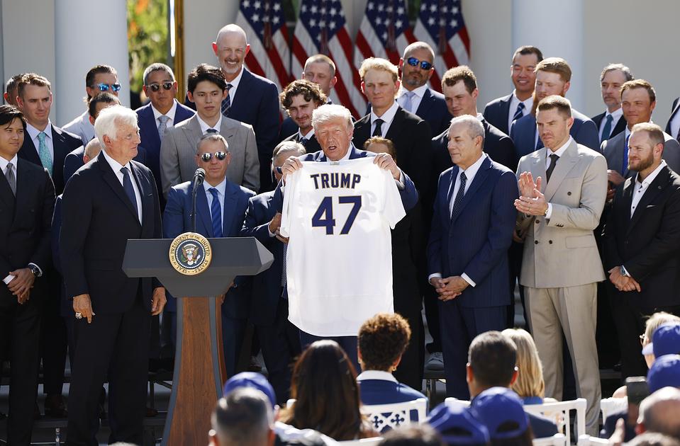Trump Hosts Dodgers at White House Amid Renovations and Player Backlash