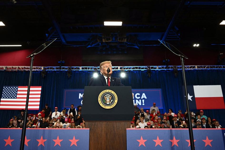 Trump rallies in Texas to back Senate candidate Ken Paxton