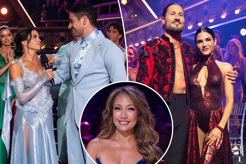 Val Chmerkovski returns to DWTS after one-episode suspension, Jenna Dewan paired with Alan Bersten