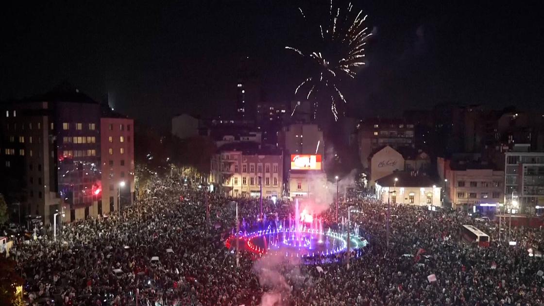 Serbian Student List Begins Coalition Talks After Parliamentary Victory