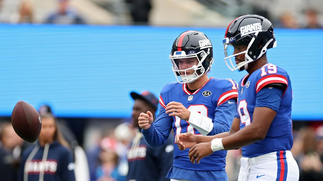 Giants review quarterback options after McCarthy's comeback in Saints loss