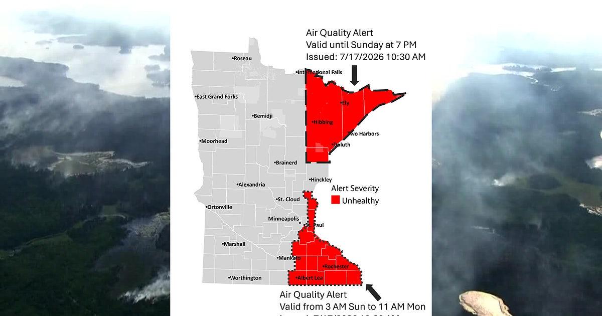 Wildfire Smoke from Canada and Minnesota Triggers Widespread US Air Quality Alerts