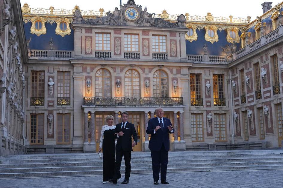Trump signs Iran cease-fire deal at Versailles during G7