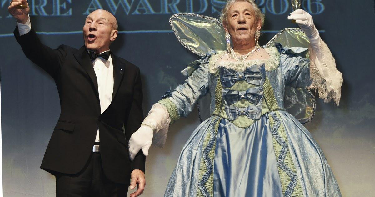 Ian McKellen pays tribute to Sir Patrick Stewart after his death