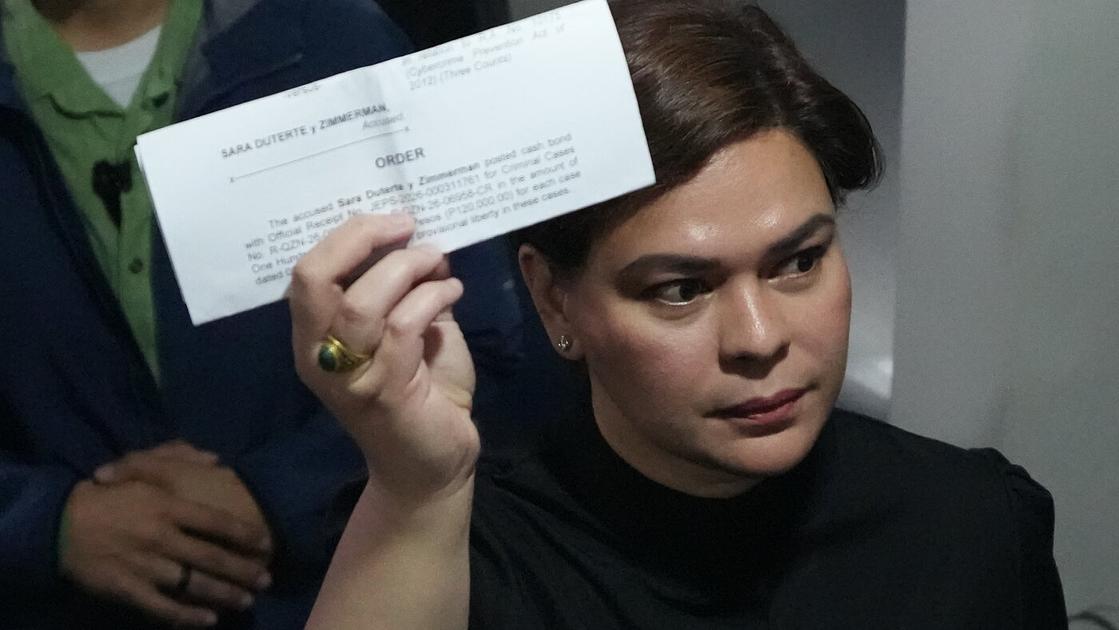 Philippines Vice President Sara Duterte Posts Bail After Arrest Warrant